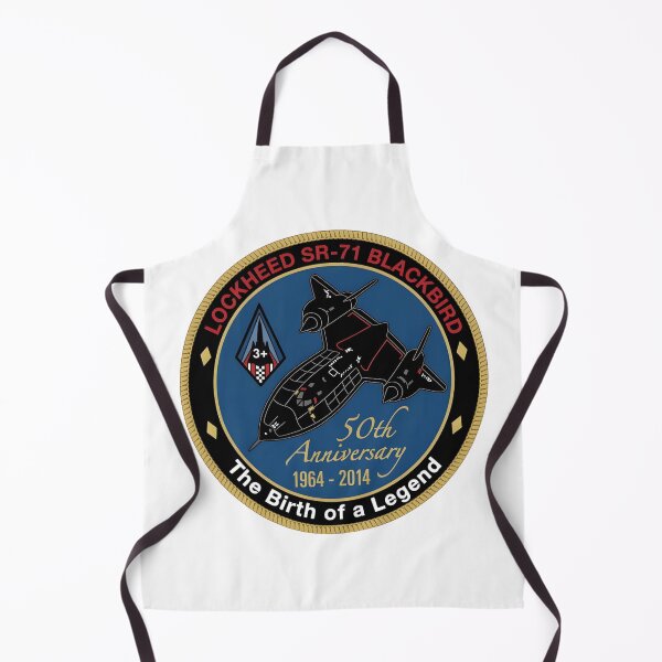Item preview, Lockheed SR-71 Blackbird 50th Anniversary Commemorative Patch designed and sold by CharlieDesings.