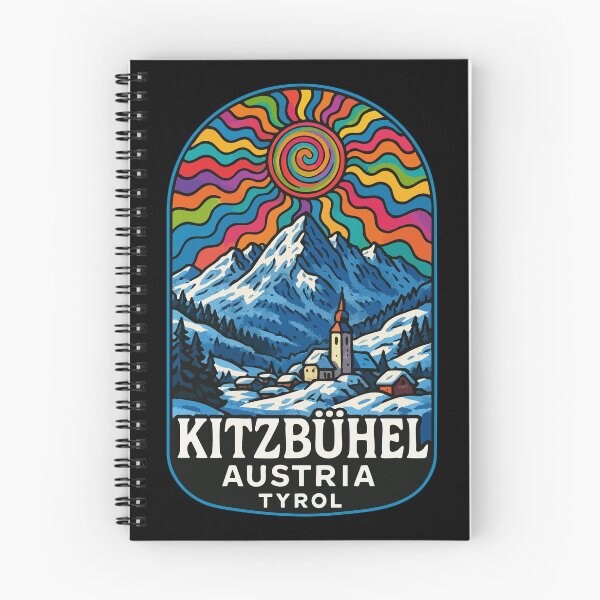 Item preview, Kitzbuhel Austria Tyrol Travel Trippy designed and sold by TomFrontierArt.