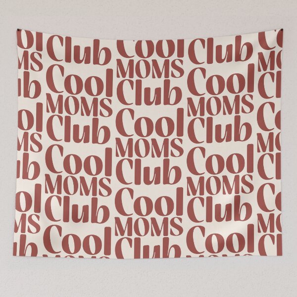 Item preview, Cool Moms Club, Gift for Mom, Mother's Day Gift, Grandma Gift, Gift for Aunt, Birthday Present, birthday gift, Bestie gifts, Canva design designed and sold by MakitoDesign.