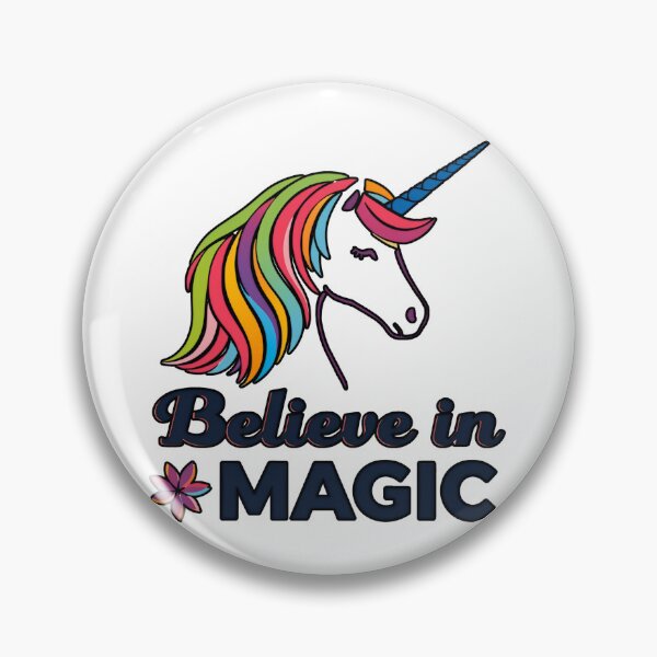 Item preview, Unicorn silhouette with rainbow. Believe in Magic 3 designed and sold by Neon G.