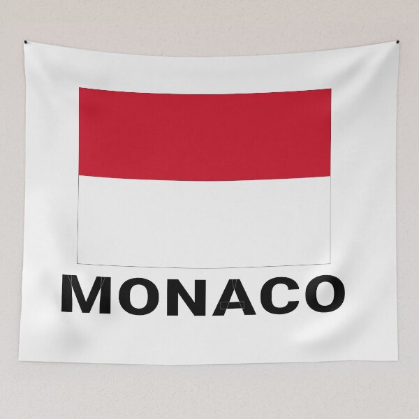 Item preview, Flag Monaco designed and sold by Inspirationmotivation.