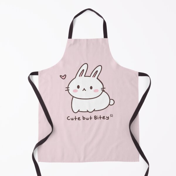 Item preview, Cute But Bitey Bunny - Silly Chaotic Rabbit designed and sold by ShyHomebodyClub.