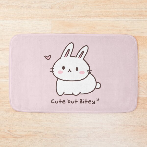 Item preview, Cute But Bitey Bunny - Silly Chaotic Rabbit designed and sold by ShyHomebodyClub.