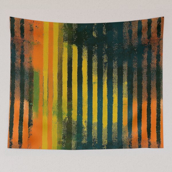 Item preview, Retro Grunge Vertical Stripes designed and sold by bubblegoth.