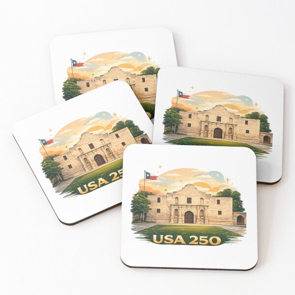 Item preview, USA_250_Alamo  designed and sold by Willa-Westwood.