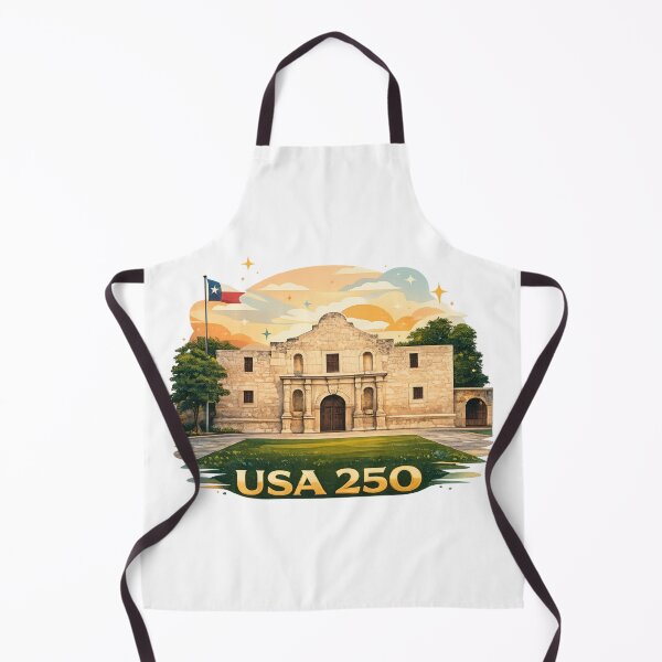 Item preview, USA_250_Alamo designed and sold by Willa-Westwood.