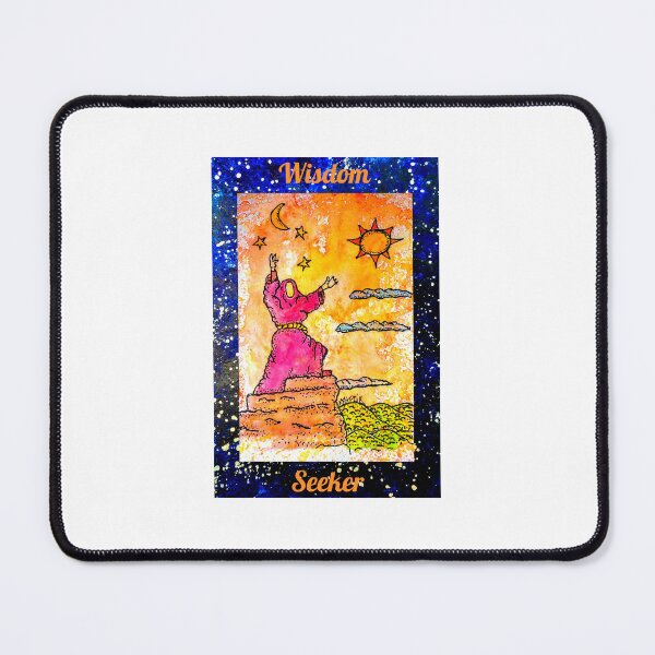 Item preview, Wisdom Seeker the poster designed and sold by AngelWingArt.