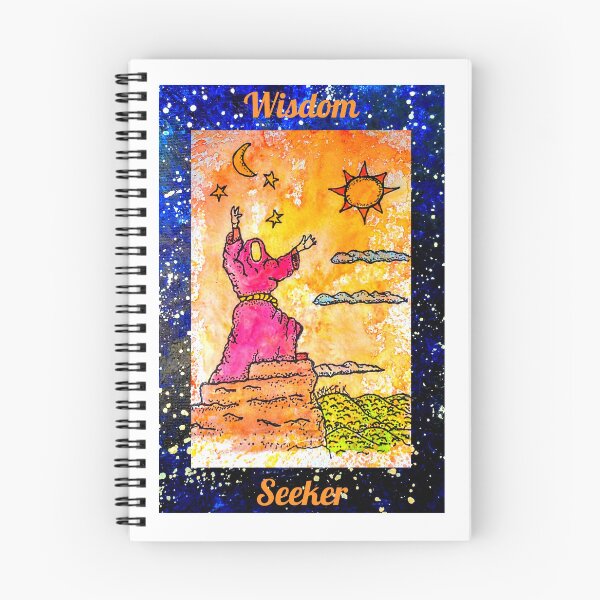 Item preview, Wisdom Seeker the poster designed and sold by AngelWingArt.