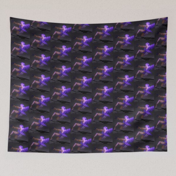 Item preview, Violet Warrior Fairy – Fantasy Action Anime Art designed and sold by kerissfantasyart .