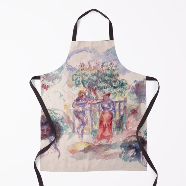 Item preview, Figures Under a Tree by Pierre-Auguste Renoir: Dreamy Impressionist Garden Study designed and sold by artofuniverse.