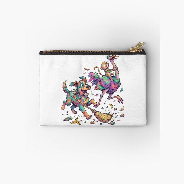 Item preview, A dog, an ostrich, and a monkey. designed and sold by PP&RAINBOW SHOP.