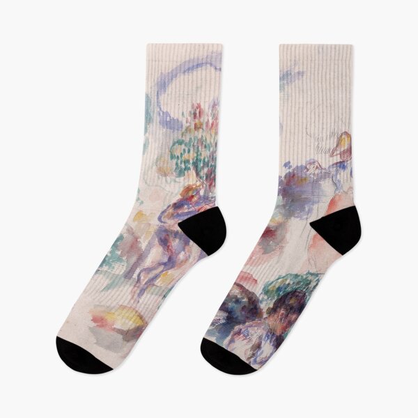 Item preview, Figures Under a Tree by Pierre-Auguste Renoir: Dreamy Impressionist Garden Study designed and sold by artofuniverse.