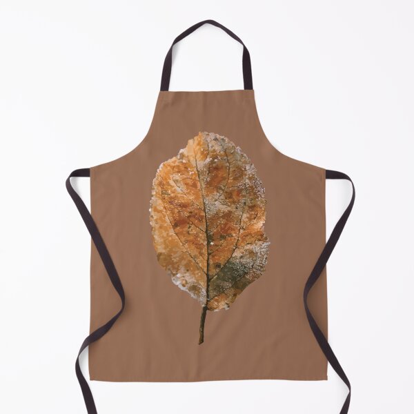 Item preview, Frosted Autumn Leaf Detailed Illustration designed and sold by Arturo Daniel Garcia Palomo.
