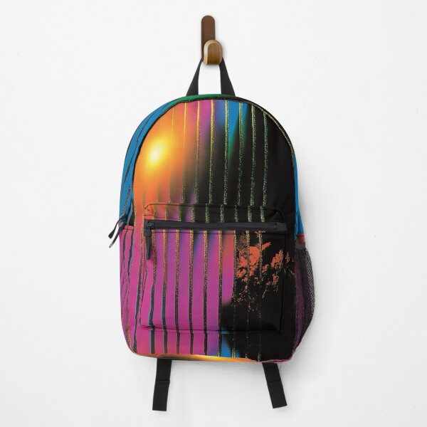 Item preview, Cyberpunk Neon Barcode Stripe Pattern designed and sold by bubblegoth.