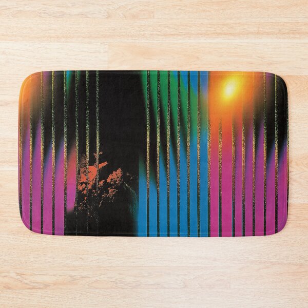 Item preview, Cyberpunk Neon Barcode Stripe Pattern designed and sold by bubblegoth.