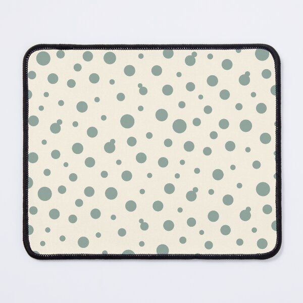 Item preview, Soft Nature Dots Cream Sage designed and sold by Kreativa1.