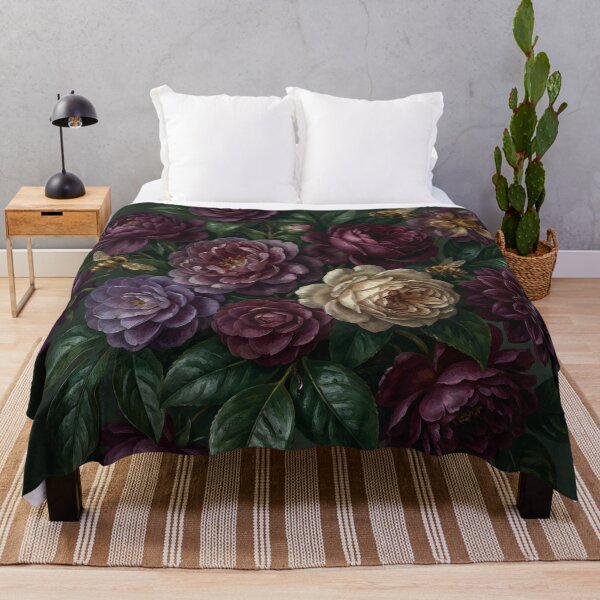 Item preview, Vintage Dark Floral Bouquet Illustration designed and sold by Rutvain.
