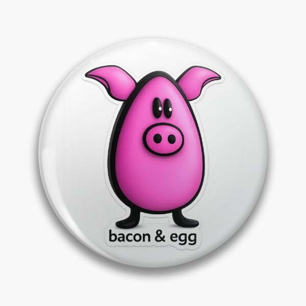Item preview, bacon & egg designed and sold by flowie777.