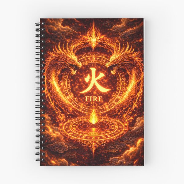 Item preview, Chinese Fire Element Dragon –Five Element designed and sold by ChineseMystical.