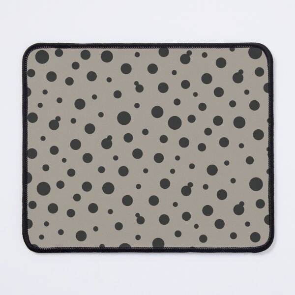 Item preview, Warm Neutral Dots Charcoal Linen designed and sold by Kreativa1.
