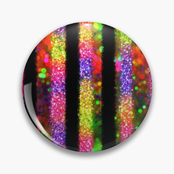 Item preview, Neon Rainbow Glitter Stripes designed and sold by bubblegoth.