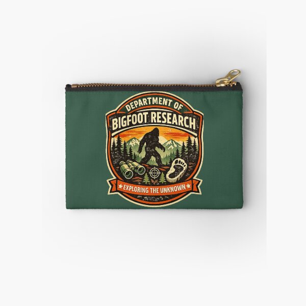Item preview, Bigfoot Research Department Vintage Badge Sasquatch Cryptid Explorer Retro National Park Shirt designed and sold by GhostDawgs.