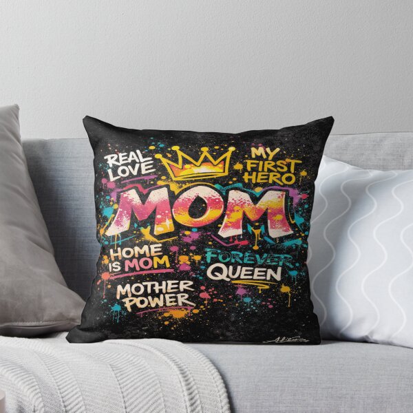 Item preview, Mom Forever Queen – Colorful Graffiti Mother Power Design designed and sold by alizo74.
