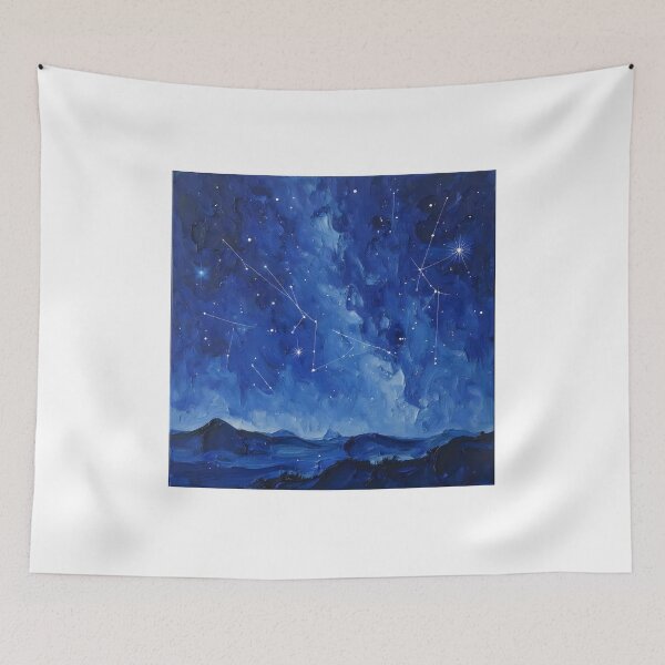 Item preview, Celestial Constellation StickerPrint – Hand-Drawn Astrology Art designed and sold by Vajid Designs .