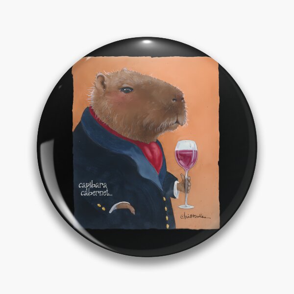 Item preview, capybara cabernet...  designed and sold by Neeraj BN.