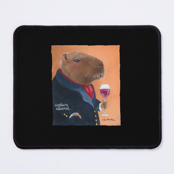 Item preview, capybara cabernet...  designed and sold by Neeraj BN.
