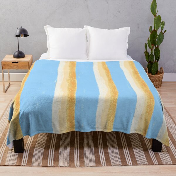 Item preview, Sky Blue Coastal Stripe Pattern designed and sold by bubblegoth.