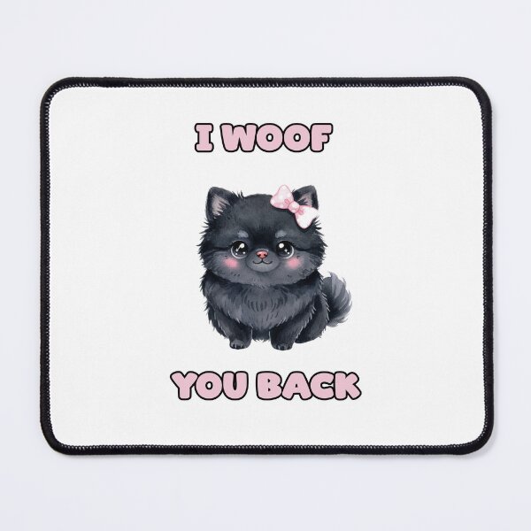 Item preview, I Woof You Back Affectionate Dog Lover Design designed and sold by NatureUnleashed.