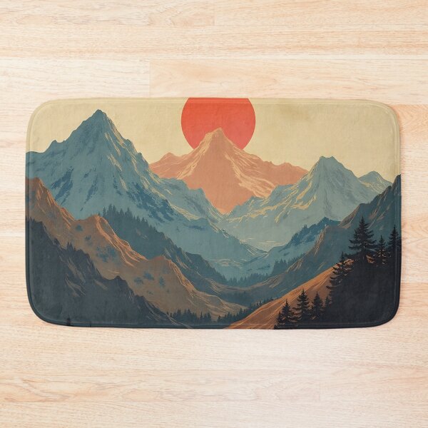 Item preview, Chasing sunsets and mountain vibes designed and sold by trendspatterns.