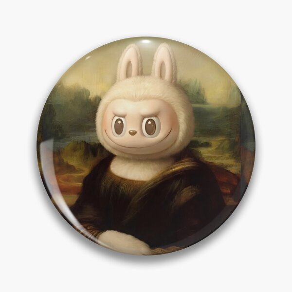 Item preview, Labubu, drawn in the image of the Mona Lisa. designed and sold by Natalia-Vlad.