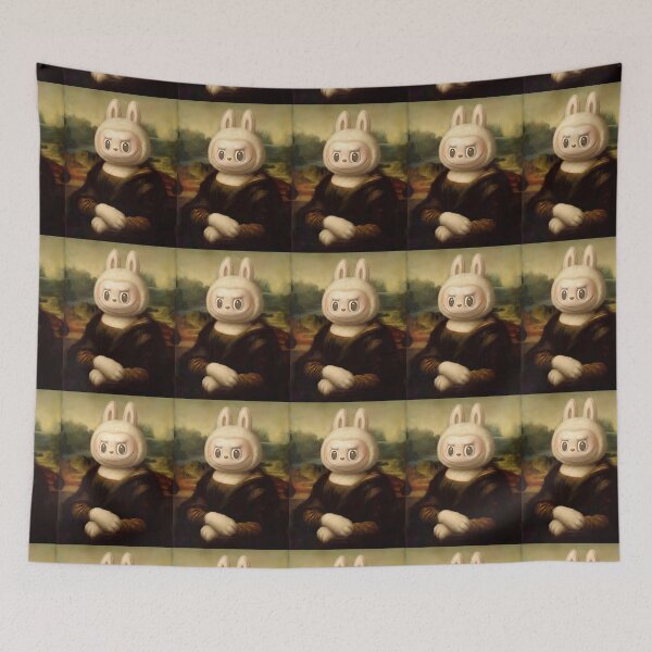 Item preview, Labubu, drawn in the image of the Mona Lisa. designed and sold by Natalia-Vlad.