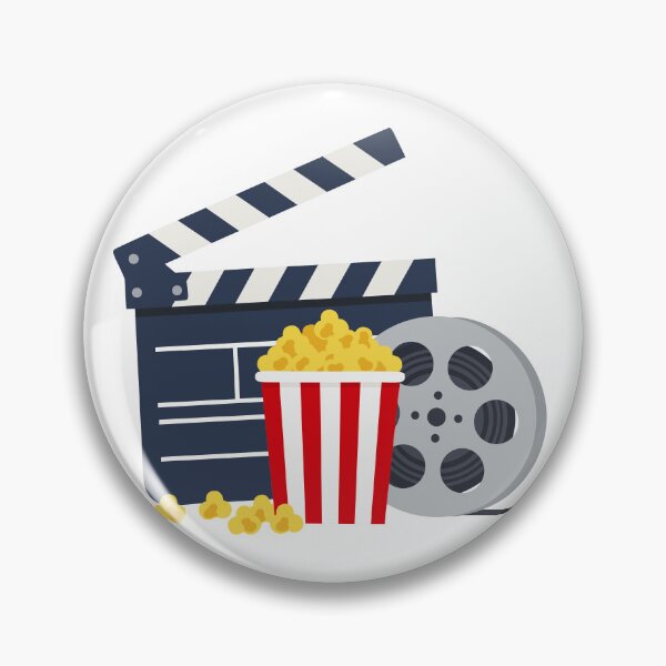 Item preview, Movie Night Essentials: Clapperboard, Popcorn, and Film Reel Illustration designed and sold by AllaMashycheva.