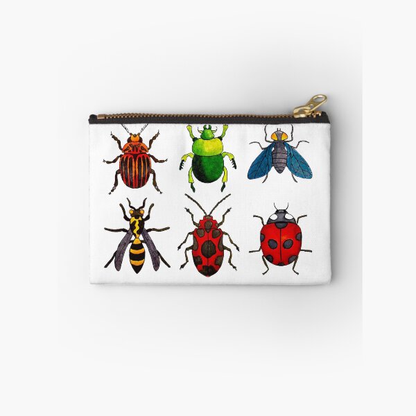 Item preview, insect, beetle, ladybug, colorful creepy-crawlies designed and sold by AestheticsTime.