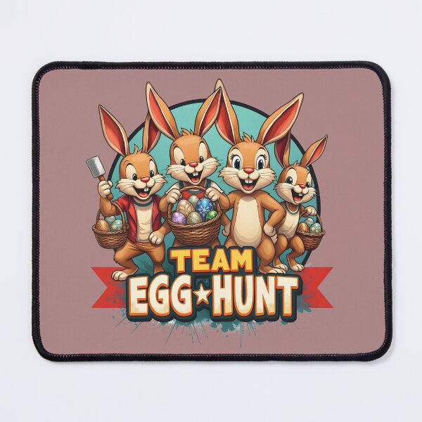 Item preview, Team Egg Hunt Shirt – Retro Easter Bunny Sports Design designed and sold by relso.