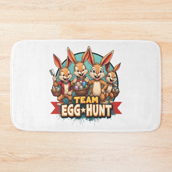 Item preview, Team Egg Hunt Shirt – Retro Easter Bunny Sports Design designed and sold by relso.