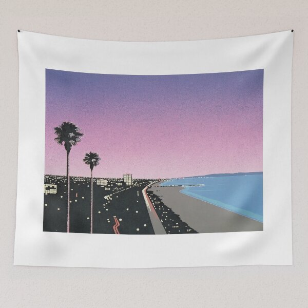 Item preview, Retro Japanese Coastal Dream-14 - Hiroshi Nagai city pop designed and sold by kg07-.