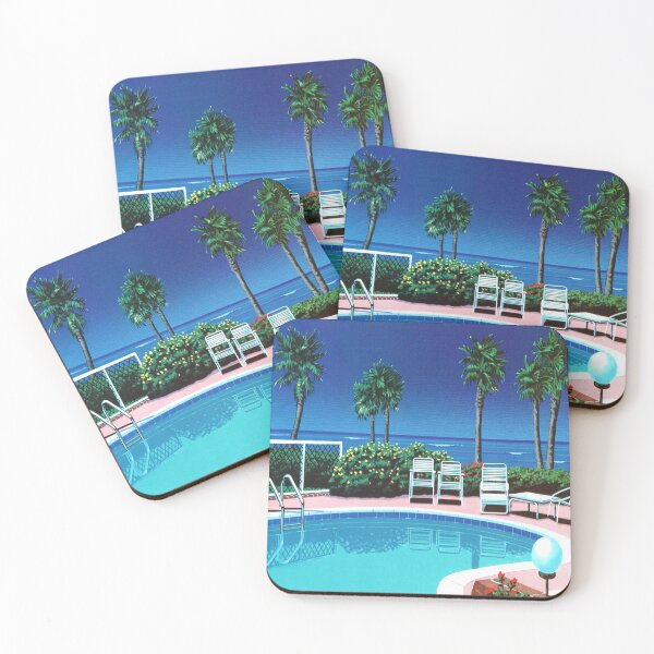 Item preview, Retro Japanese Coastal Dream-15 - Hiroshi Nagai city pop designed and sold by kg07-.