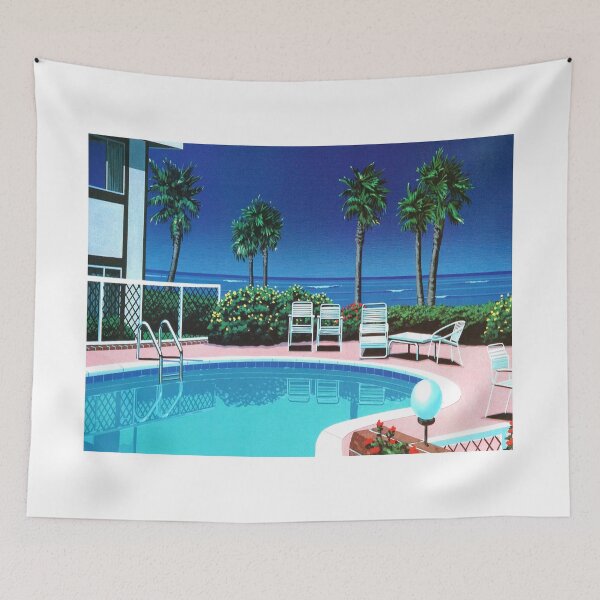 Item preview, Retro Japanese Coastal Dream-15 - Hiroshi Nagai city pop designed and sold by kg07-.