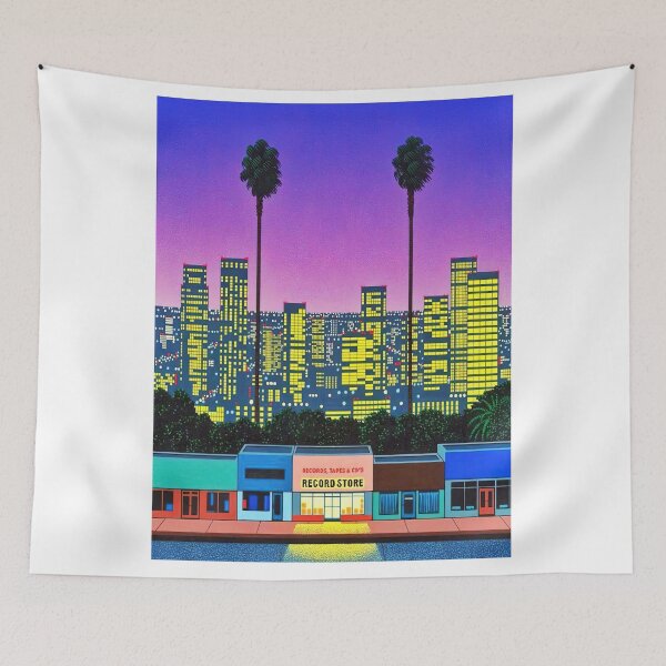 Item preview, Retro Japanese Coastal Dream-17 - Hiroshi Nagai city pop designed and sold by kg07-.