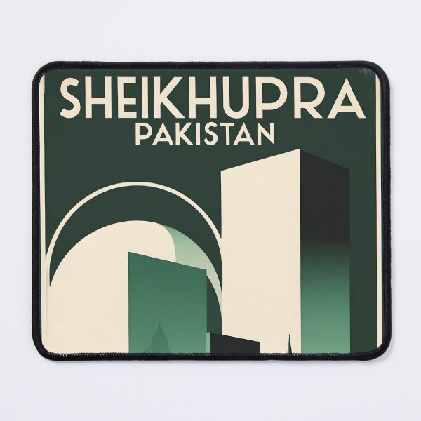 Item preview, Sheikhupra Pakistan Retro Vintage Travel Souvenir designed and sold by TravelersGems.