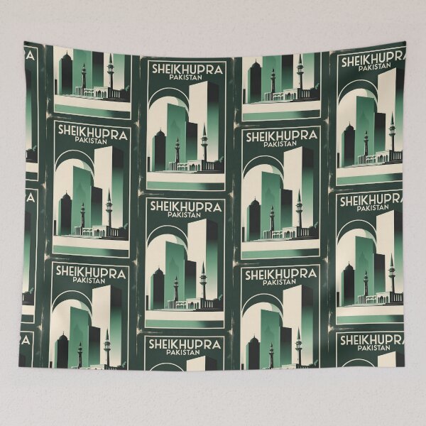 Item preview, Sheikhupra Pakistan Retro Vintage Travel Souvenir designed and sold by TravelersGems.