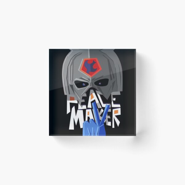 Item preview, Vigilante Peacemaker Helmet Icon Graphic designed and sold by todjimudu.