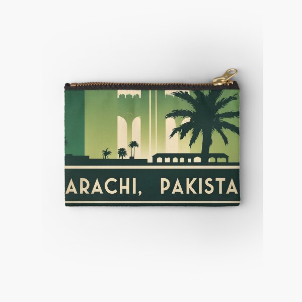 Item preview, Karachi Pakistan Retro Vintage Travel Souvenir designed and sold by TravelersGems.
