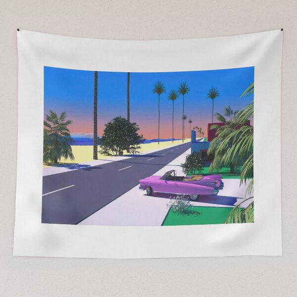 Item preview, Retro Japanese Coastal Dream-2 - Hiroshi Nagai city pop designed and sold by kg07-.