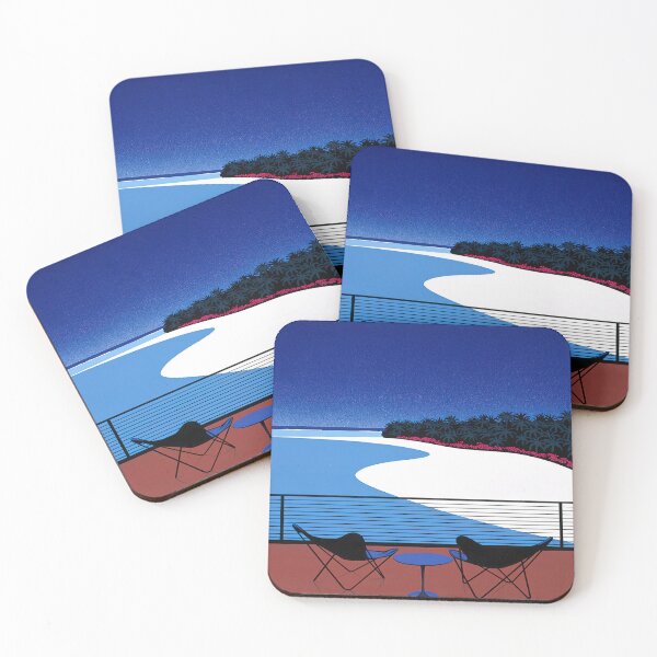 Item preview, Retro Japanese Coastal Dream-20 - Hiroshi Nagai city pop designed and sold by kg07-.