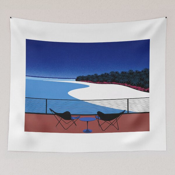 Item preview, Retro Japanese Coastal Dream-20 - Hiroshi Nagai city pop designed and sold by kg07-.